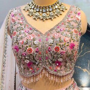 Indian Light Pink Lehenga